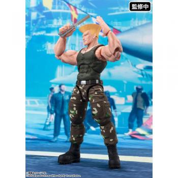 S.H. Figuarts Street Fighter Guile Action Figure - Outfit 2 - 16 cm