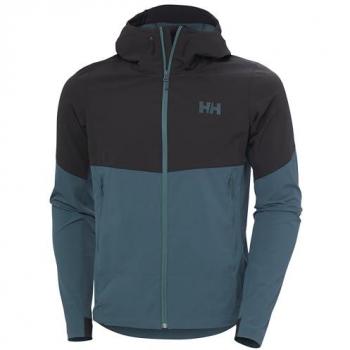 Chaqueta Softshell Helly Hansen Blaze Hombre XL Negro Azul Verde