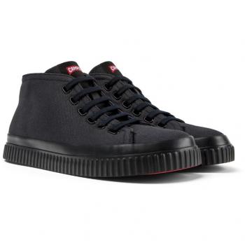 Camper Peu Roda Women's Sneakers - Black Cotton Fabric, Size 36