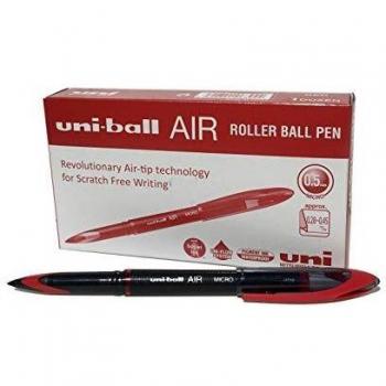 Uni-Ball Uba-188 - Air Micro, 12 Unidades, Rojo