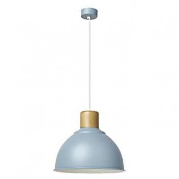 Lámpara Colgante Moderna VALAN E27 60W Azul Claro - Estilo Nórdico para Interior