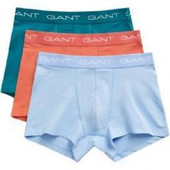 Gant - Pack de 3 boxers para hombre de corte entallado y pierna corta
