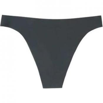 KIWITAS Tanga Comfy Braguitas Menstruales Negro / L