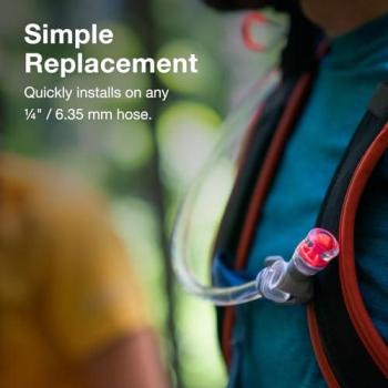 Osprey Hydraulics Replacement Bite Valve - Transparent Gray, One Size