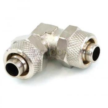11/8mm (8x1.5mm) Silver Tubing Connector for Water Cooling Systems