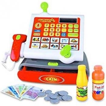 JAC REGISTRADORA con LUZ, Sonido,CALCULADORA