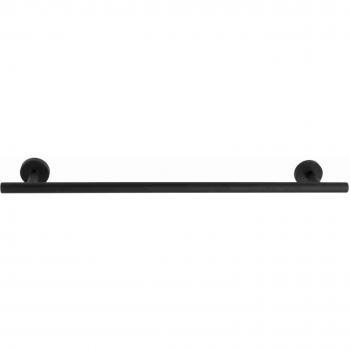 Toallero Barra 60 cm Bosio Negro Mate - Acero Inoxidable de Alta Calidad