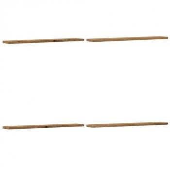 Tablas de estantería 4 uds Madera Roble Artisan 60x10x1,5 cm, Estantes de Pared, Estante Extra