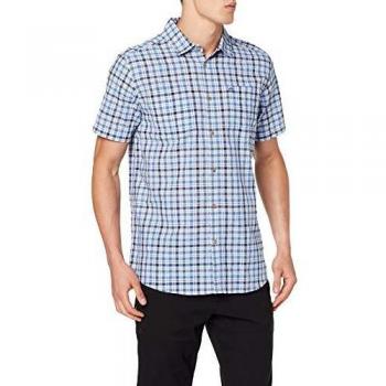 Craghoppers Giovanni - Camiseta de Manga Corta para Hombre, Hombre, Camisa, CMS602 05R50, Azul Océano, S