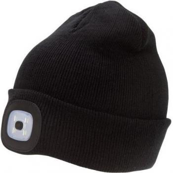 Gorro Beanie Rock Jock Unisex con Luz LED Recargable para Adultos