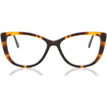 Gafas Cat Eye Armazón Completo de Plástico Tortoiseshell para Mujer - Gafas Recetadas Anti-Azules - SmartBuy Collection