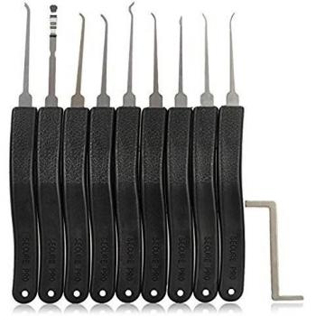 Hrph Klom Secure Pro de 10 piezas selección de la cerradura extractor de la llave escogen el sistema