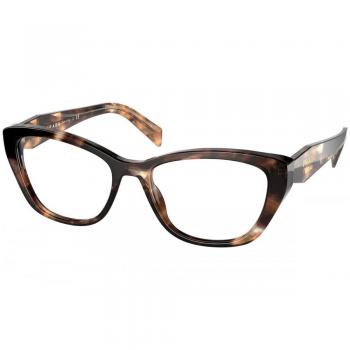 Prada PR 19WV Women's Eyeglasses Tortoiseshell Size 53 (Frame Only) - Blue Light Block Available