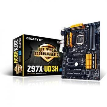 Gigabyte Z97X-UD3H ATX Motherboard LGA 1150 DDR3 with VGA, DVI, HDMI, and USB 3.0