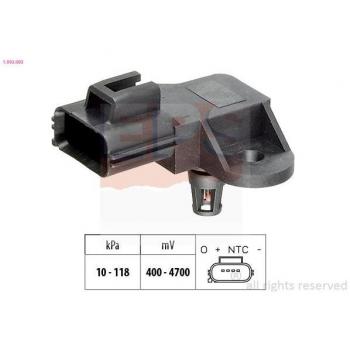 Sensor de presión de aire EPS 1.993.093, adaptación a la altura, sensor de presión del colector de admisión