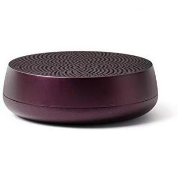 Lexon Mino L Bluetooth Speaker - Dark Purple (5h Battery, USB Powered)