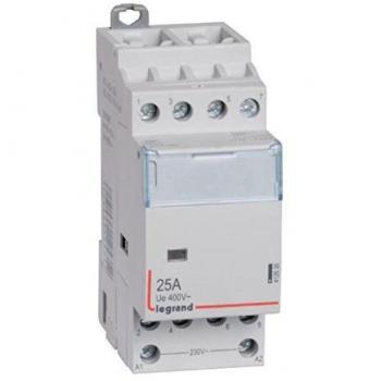 Legrand 412535, Contactor de CA del hogar, modular, 4NA x 25A, 230 V