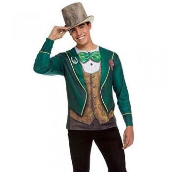 Viving Costumes Viving costumes231222 San Patricio Hombres Manga Larga Camiseta