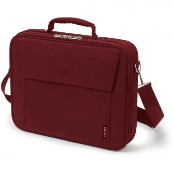 Dicota Multibase, Bolsa de Cuaderno Unisex Adulto, Rojo, 15 zoll bis 17,3 zoll