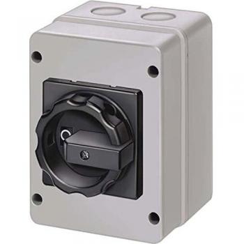 Interruptor Seccionador Siemens 3P 63A IP65 22kW Rotante Grigio-Rojo-Amarillo