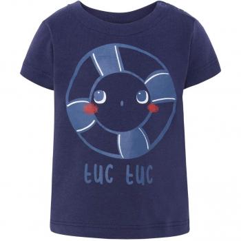 Tuc Tuc Camiseta Punto Azul Marino NIÑO BÁSICOS S19, Bebés, 4, 74