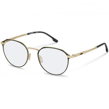 Gafas Recetadas Rodenstock R7150 B para Hombre Dorados con Armazones y Lentes de 53