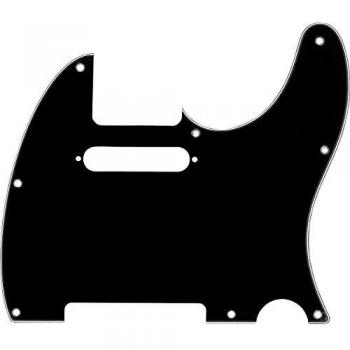 Fender Telecaster Modern Style 3-Ply Black Pickguard with 8-Hole Mount