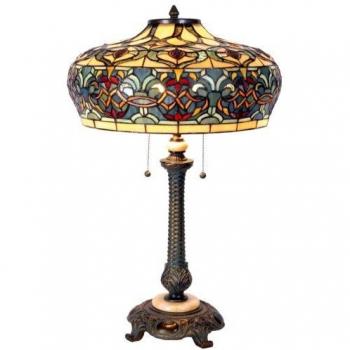 Lámpara de mesa Orient estilo Tiffany