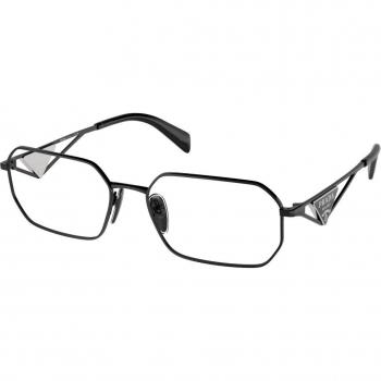 Prada PR A53V 1AB1O1 Women’s Eyeglasses Black Size 56 - Blue Light Block Available