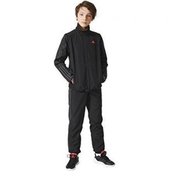 adidas Yb Ts Wv Uf Ch - Chándal para niño, color negro, talla 116