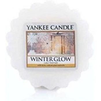 Yankee Candle 1342547E - 22 g  Resplandor invernal  Tarta de mantequilla de Cera aromatica, Cera, Color Blanco, 5.8x6x1.7 cm