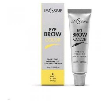 Tinte para Cejas Levissime Eyebrow Color 15mL 8 Blond - Coloración Especial para Cejas Rubio