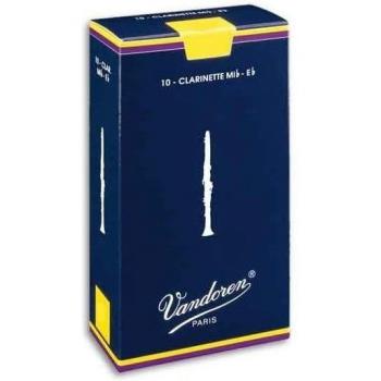 Vandoren Eb Clarinet Traditional Reeds - Strength 2, Box of 10