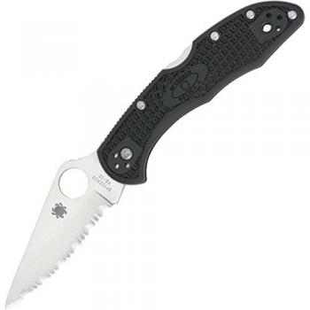 Spyderco SC11SBK Navaja, Unisex, Gris