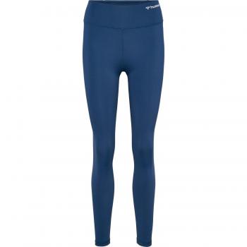 Hummel Women's Active High Waist Leggings in Insignia Blue