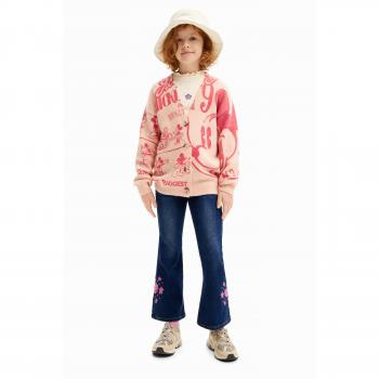 Cárdigan Oversize Infantil Mickey Mouse Desigual
