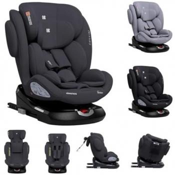 Silla de Auto Kikka Boo i-Felix i-Size 360° Isofix 40-150 cm Color Gris