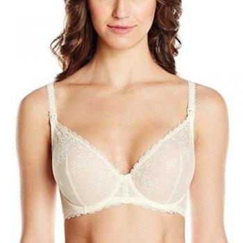 Le Muse(レミューゼ) - Sujetador pre-mamá para mujer, talla 105E, color Marfil/Natural