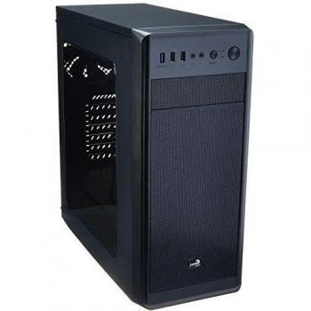 Aerocool si 5100 Torre Midi de Ordenador con 2 x USB 2.0, 1 x USB 3.0 y Ventana Lateral – Negro