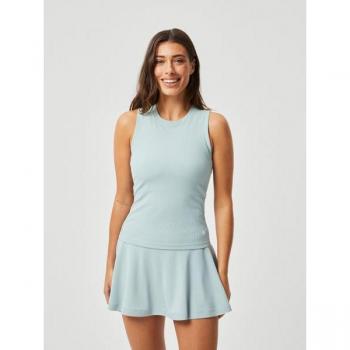 Björn Borg Ace Rib Pocket Tank Top Women light_blue, size: XL
