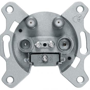 Hager 459410 Placa de Pared y Cubierta de Interruptor
