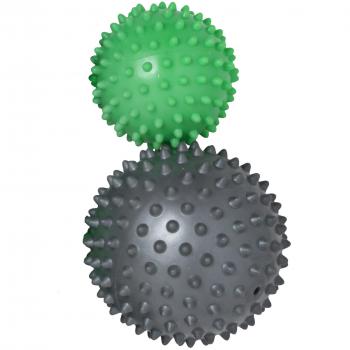 Schildkröt Fitness Set de 2 Pelotas Spiky de Masaje, 960054
