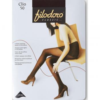 Panty opaco de microfibra de 50 deniers de mujer Filodoro C113478FC Clio 50