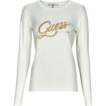 Guess Jersey LS EDIE RN TONAL LOGO SWTR para mujer