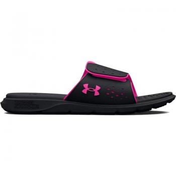 Chanclas de natación Under Armour Ignite 7 SL negro fucsia mujer - Talla 39, diseño ligero y cómodo, suela antideslizante, material resistente al agua