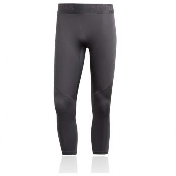 adidas Alphaskin SPRT Tight 34 Tights, Hombre, Gris