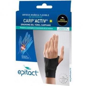 Epitact Carp'Activ Ortesis Muñequera Flexible para Actividad Mano Izquierda Talla L