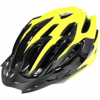 RYMEBIKES Casco Peak - Amarillo Fluor, M/L 58-61 CM