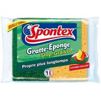 Spontex - Lote de estropajos con esponja, 3 paquetes de 2 unidades