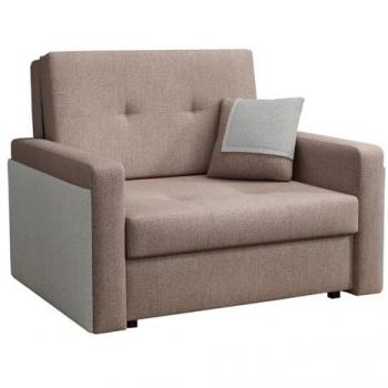 Sillón Columbus 173, Tapiz Centauri, Metal, 85x110x98cm, Función Cama y Almacenamiento